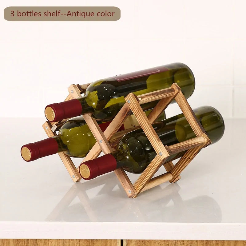 MF - Wooden Wine Rack