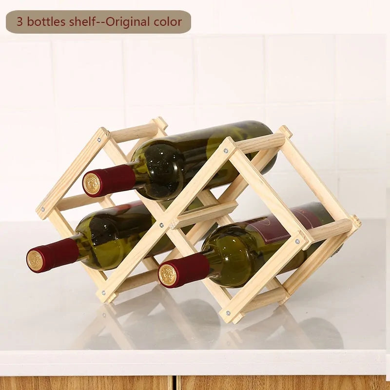 MF - Wooden Wine Rack