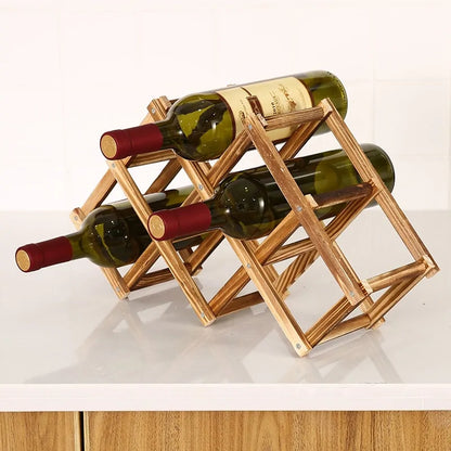 MF - Wooden Wine Rack