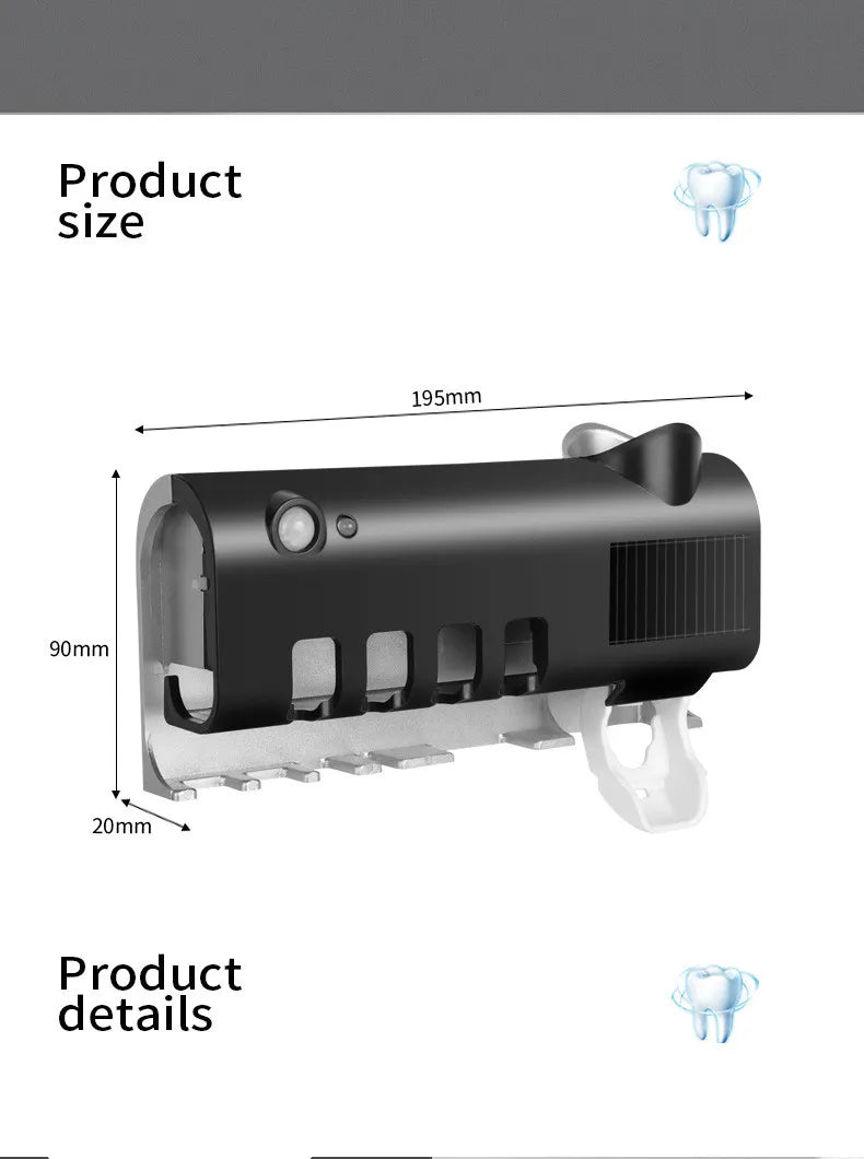 UV Toothbrush Sterilizer & Dispenser