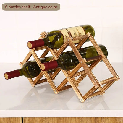 MF - Wooden Wine Rack