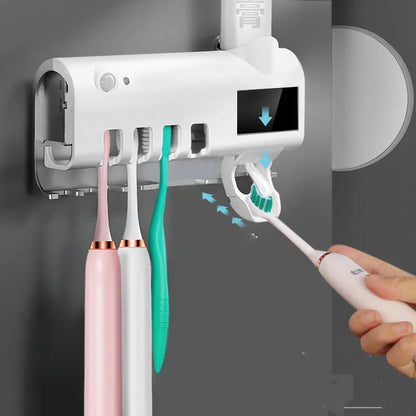 UV Toothbrush Sterilizer & Dispenser